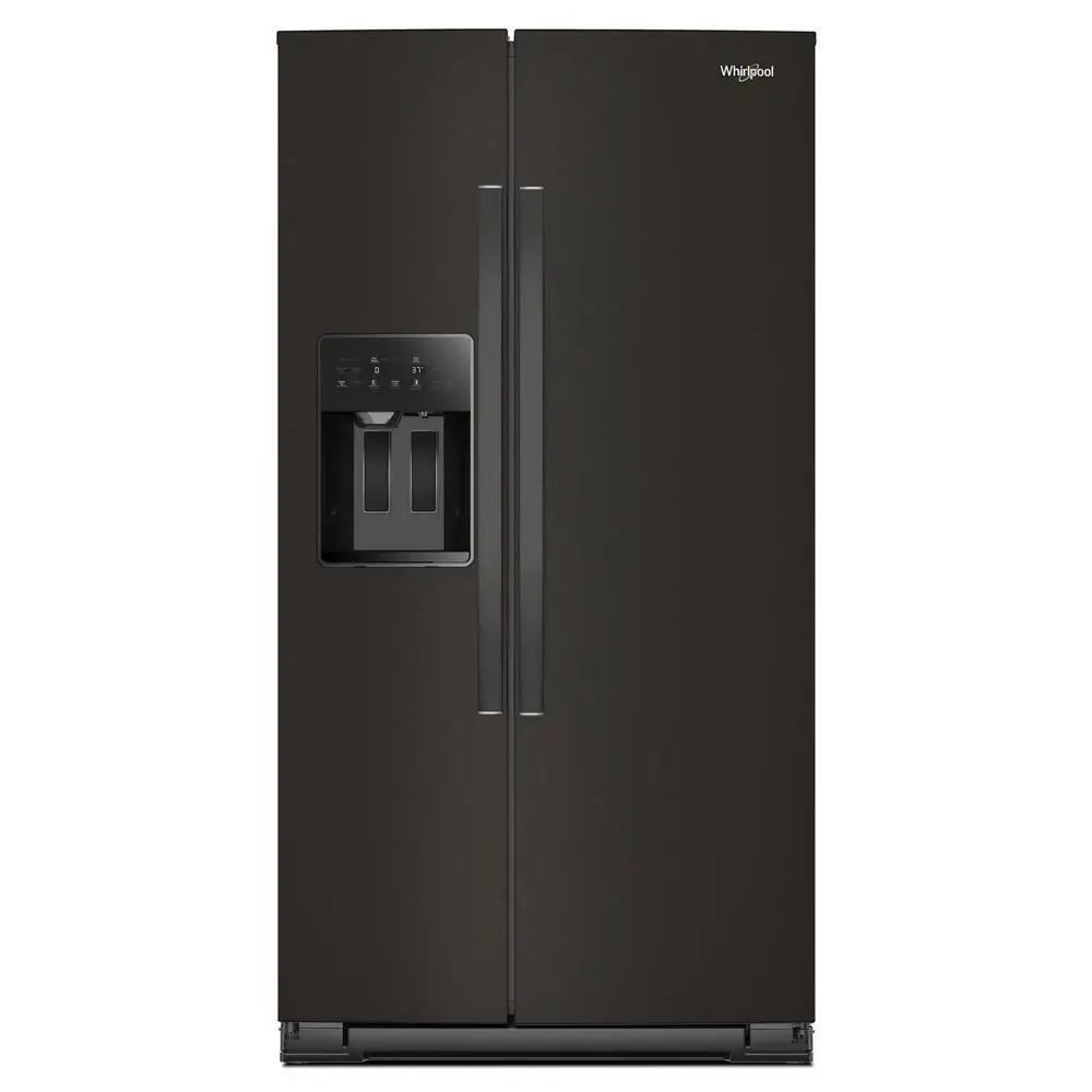 Whirlpool 5536 Series Black Stnl Steel Side By Side Refrigerator Whirlpool 5536 Series Black Stnl Steel Side By Side Refrigerator