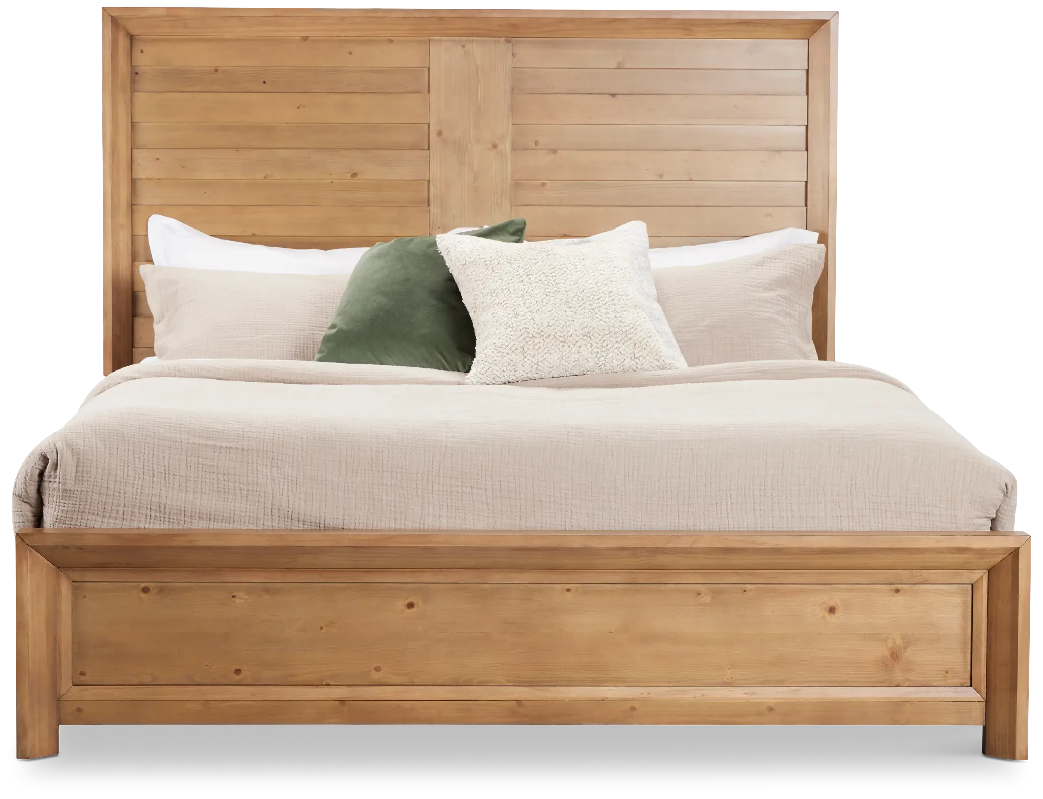 Vail Light Tone Panel Bed Vail Light Tone Panel Bed