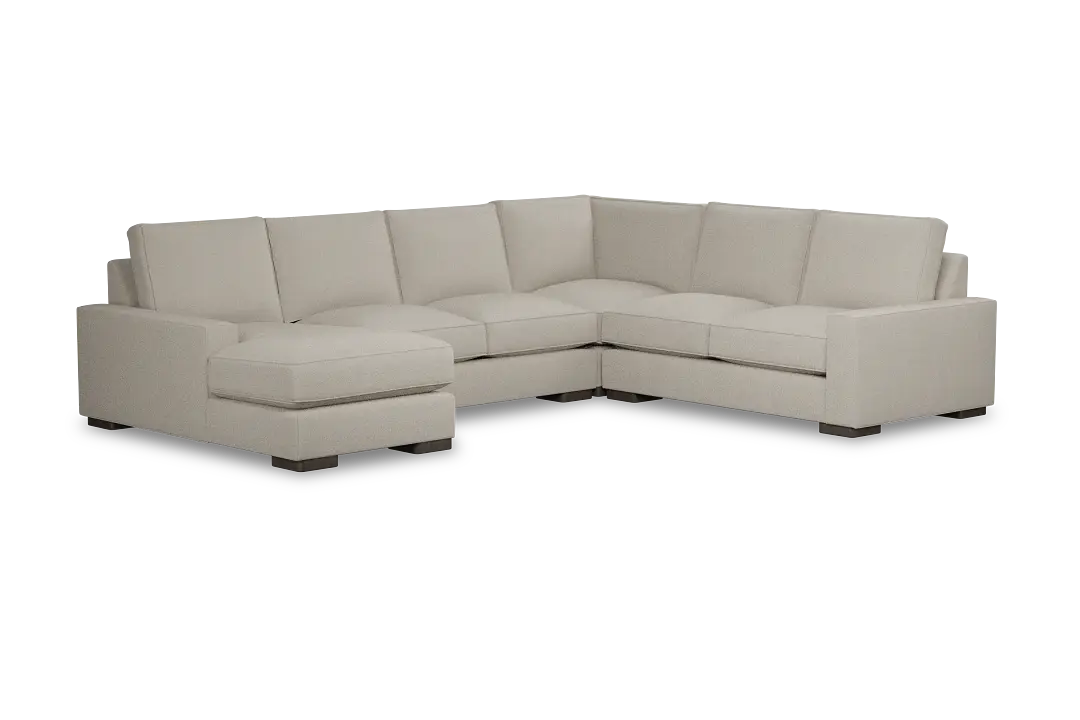 Edgewater Peyton Beige Medium Left Chaise Sectional Edgewater Peyton Beige Medium Left Chaise Sectional