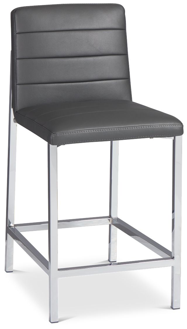 Amalfi Gray Uph 24" Barstool