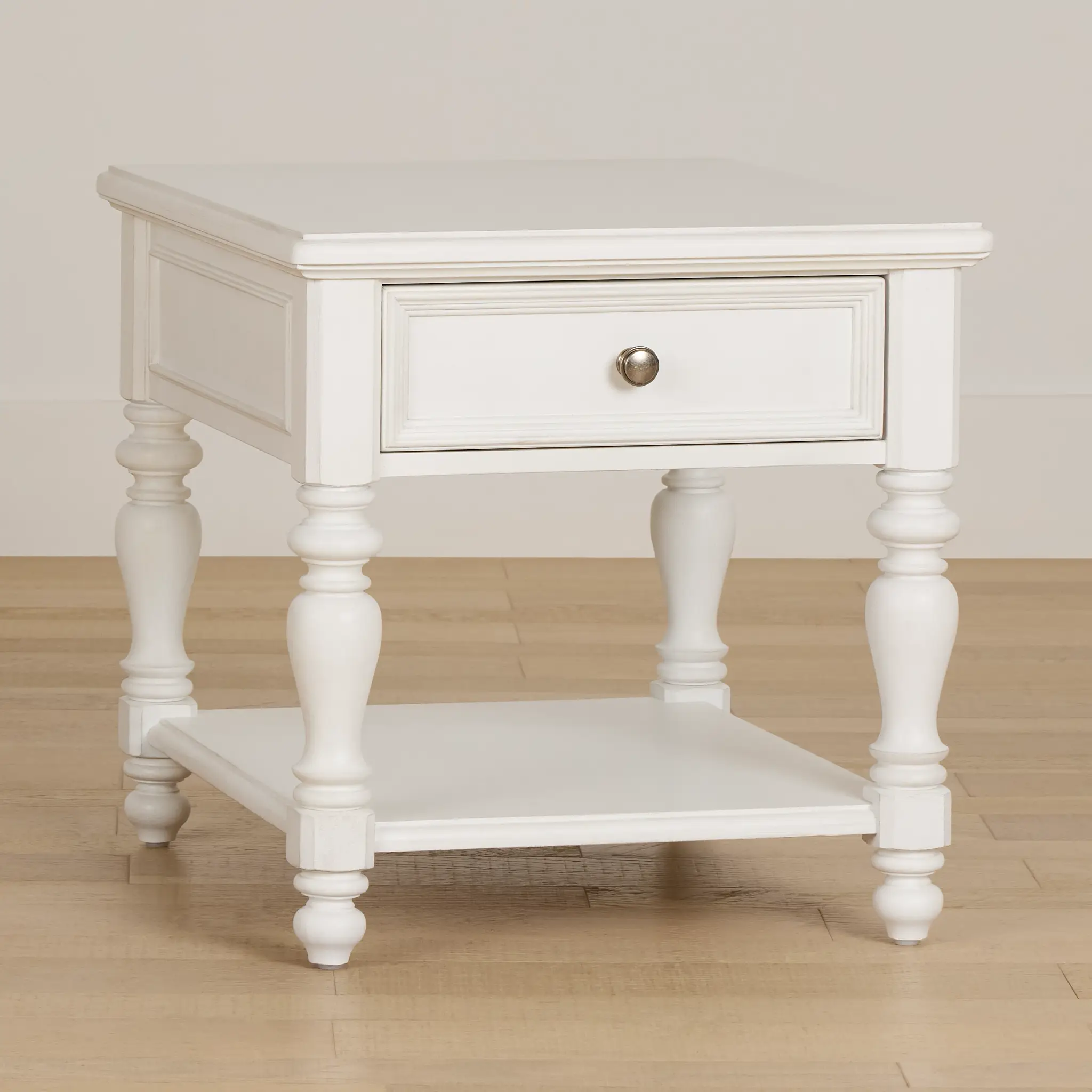 Savannah Ivory End Table Savannah Ivory End Table