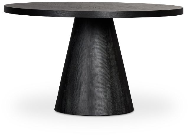 Modesto Black Round Table