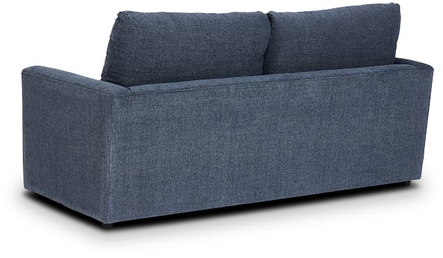 Noah Blue Fabric Loveseat