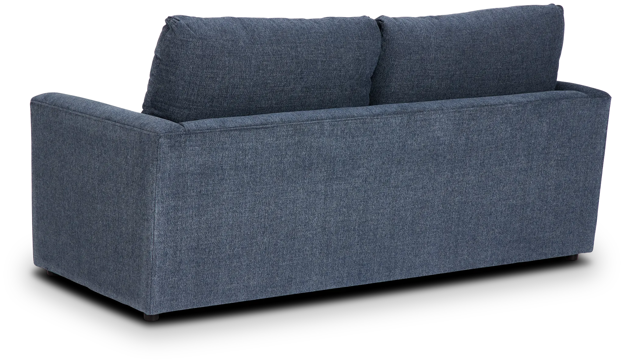 Noah Blue Fabric Loveseat
