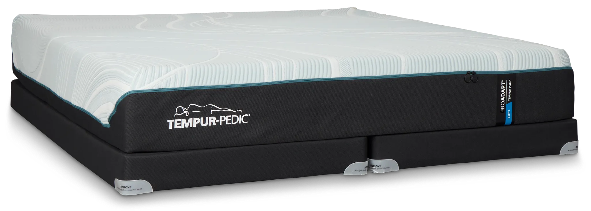 Tempur-pedic Tempur-proadapt Soft Low-profile Mattress Set