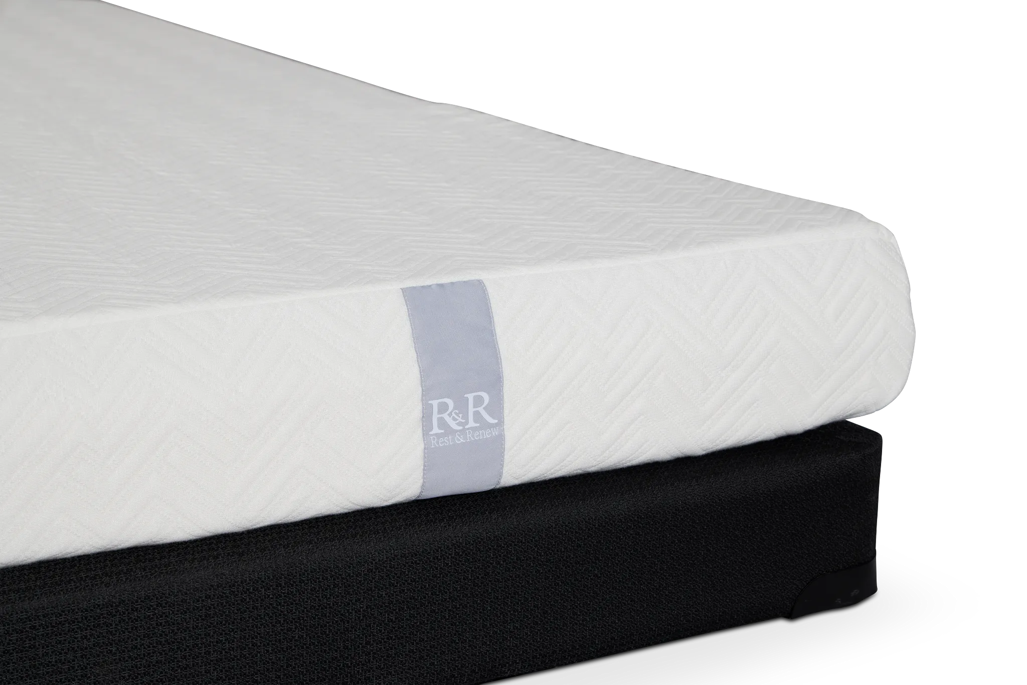 Rest & Renew Memory Foam 6" Low-profile Mattress Set