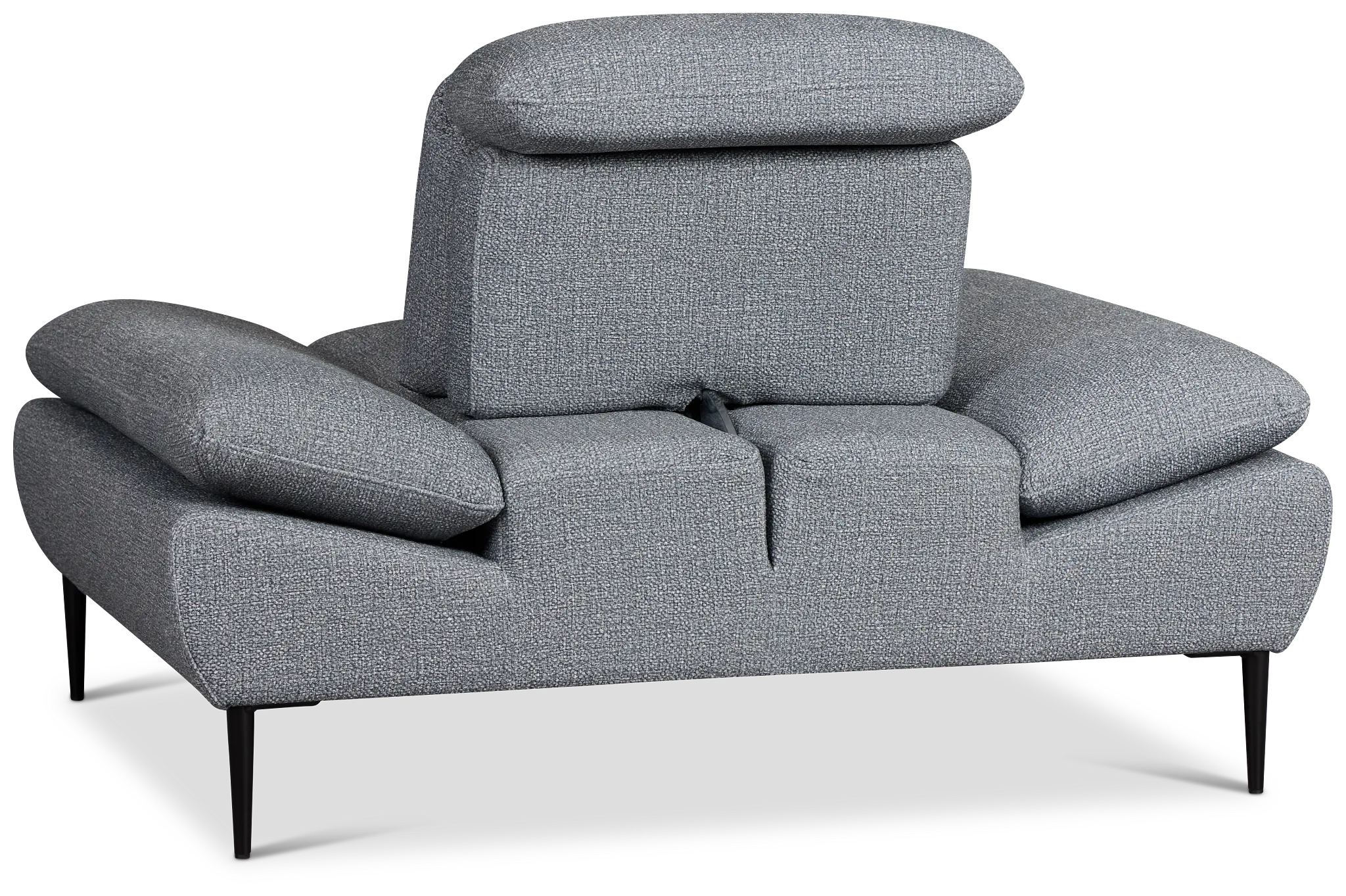 Micah Dark Gray Fabric Chair