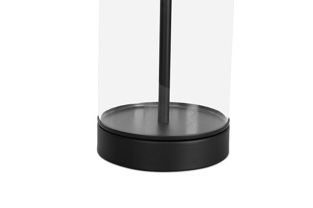 Lucia Black Large Table Lamp