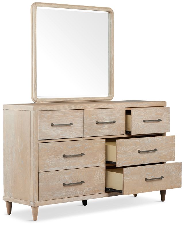 Southlake Light Tone Dresser & Mirror