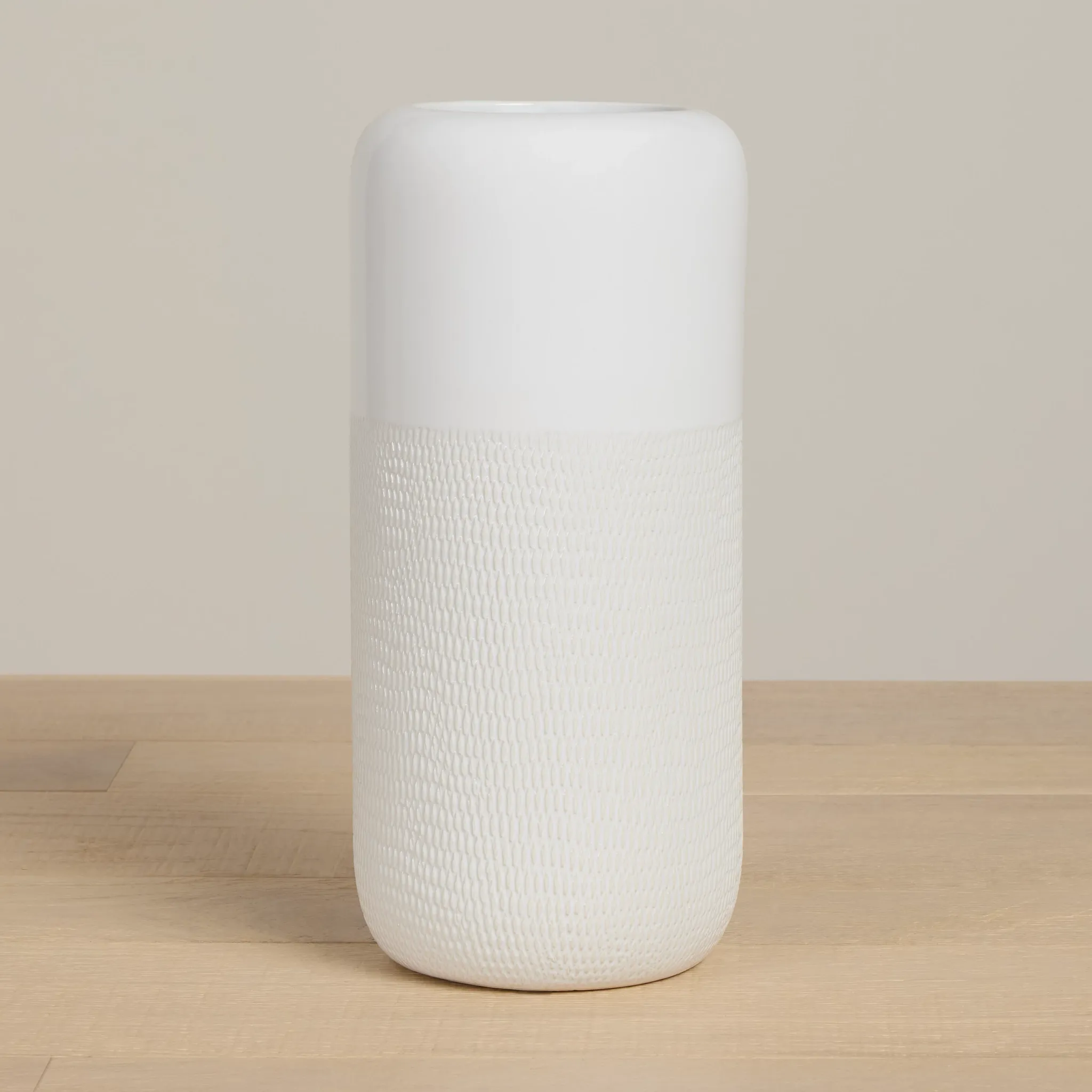 Augi White Large Vase