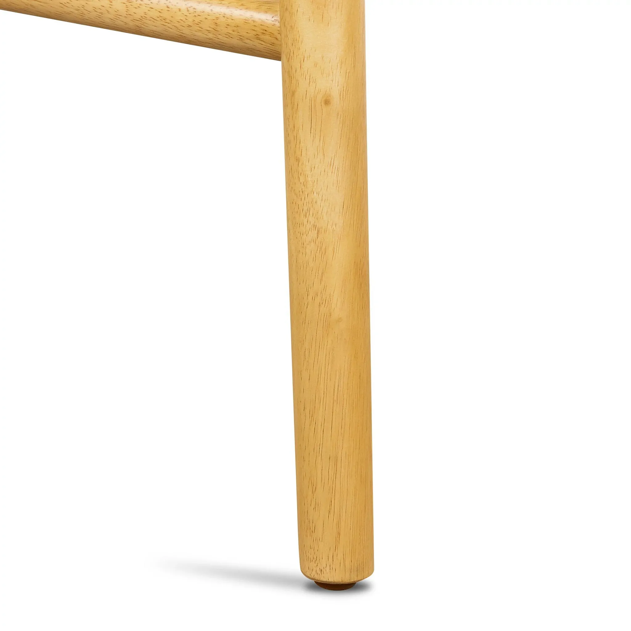 Myles Light Brown Leather 24" Upholstered Barstool