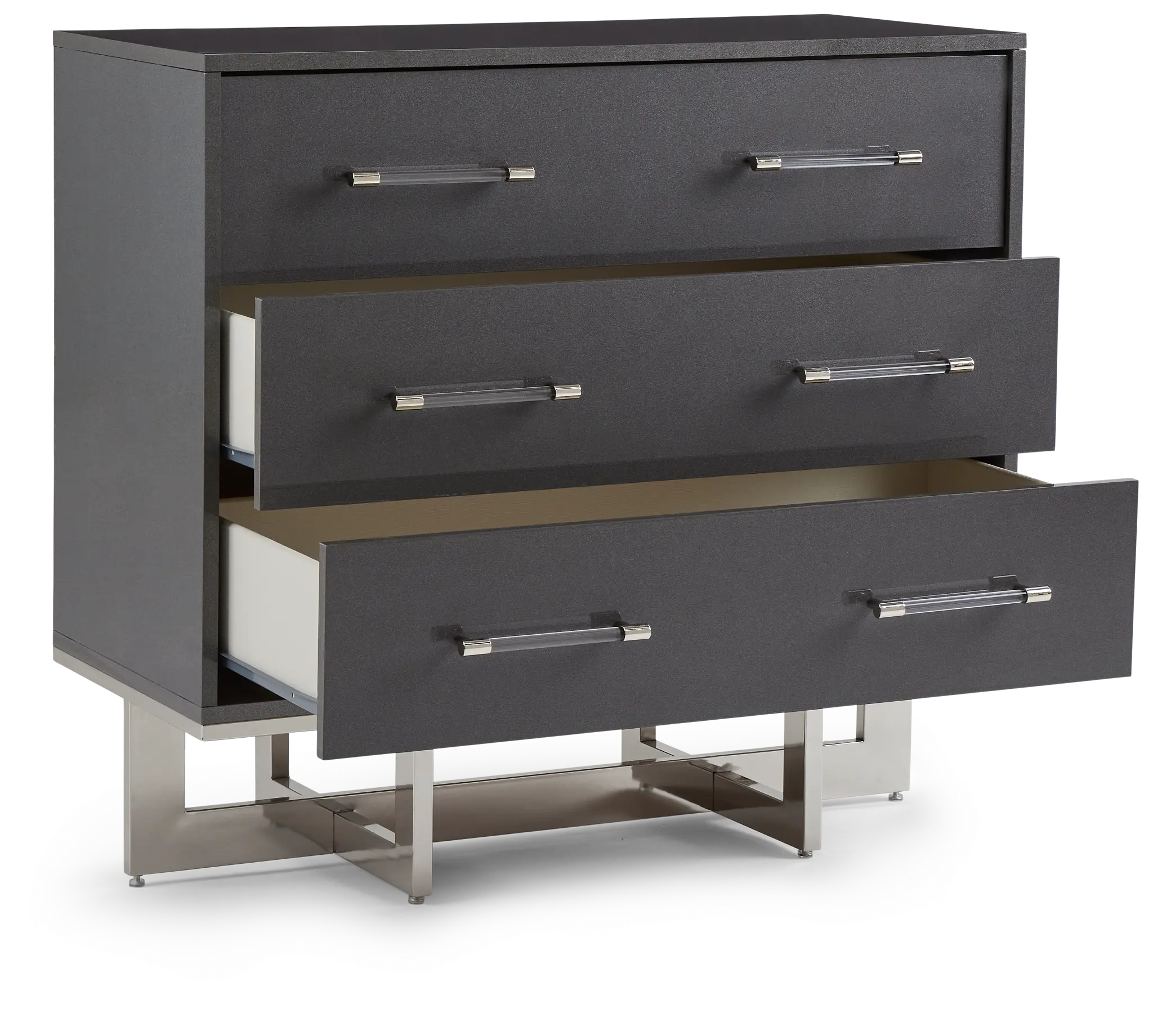 Cortina Gray Small Drawer Chest Cortina Gray Small Drawer Chest