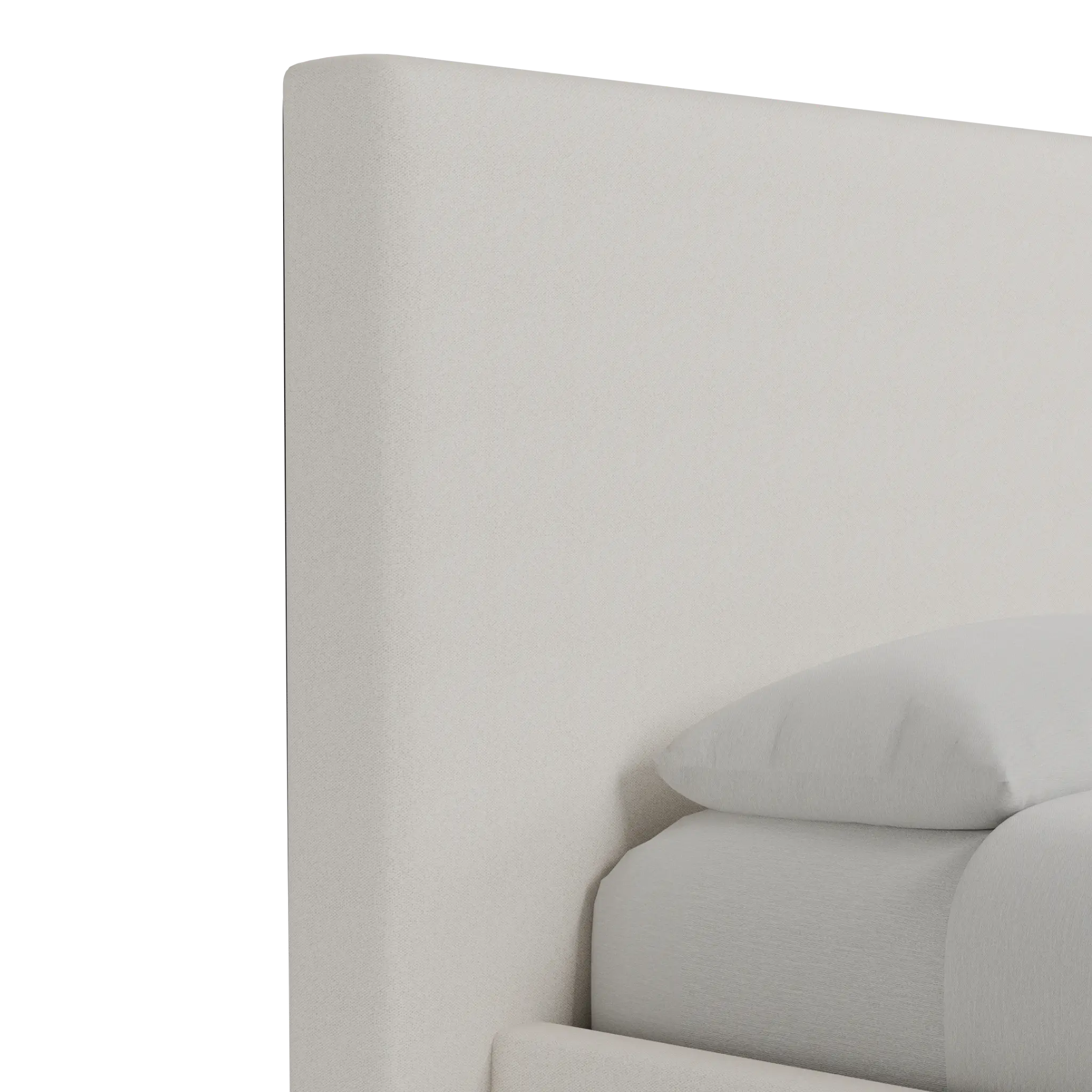 Grayton Gellar Beige 54" Upholstered Platform Bed Grayton Gellar Beige 54" Upholstered Platform Bed