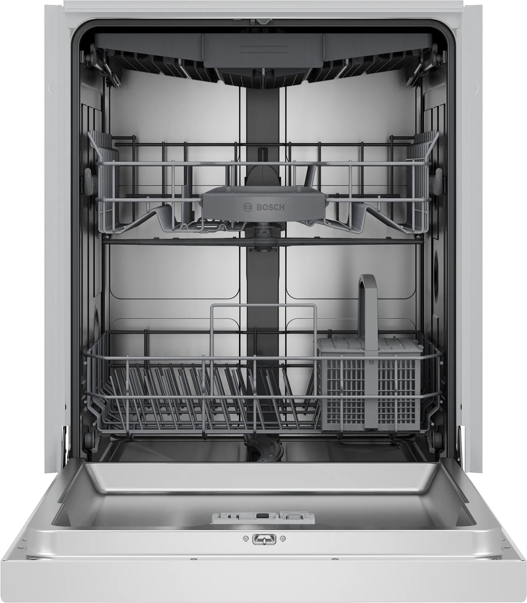 Bosch 300 Series White Built In Dishwasher