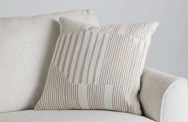 Levi Ivory Accent Pillow