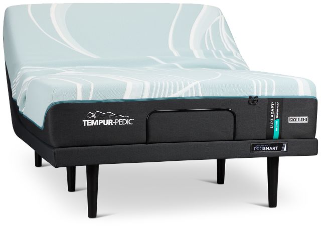 Tempur-pedic Tempur-luxeadapt Medium Hybrid Ergo Prosmart Adjustable Mattress Set