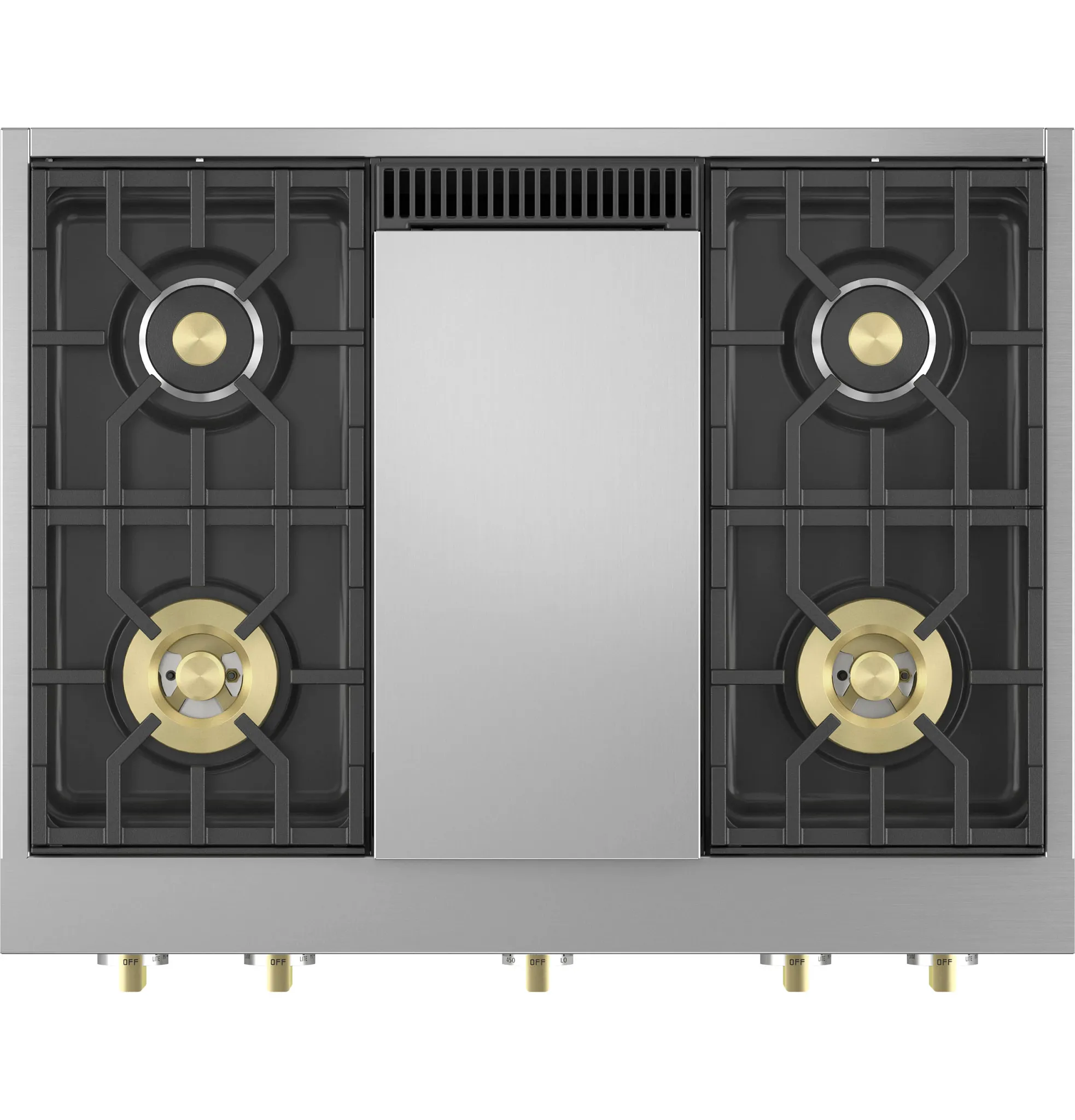 Monogram 364 Series Stainless Steel 36" Gas Cook Top