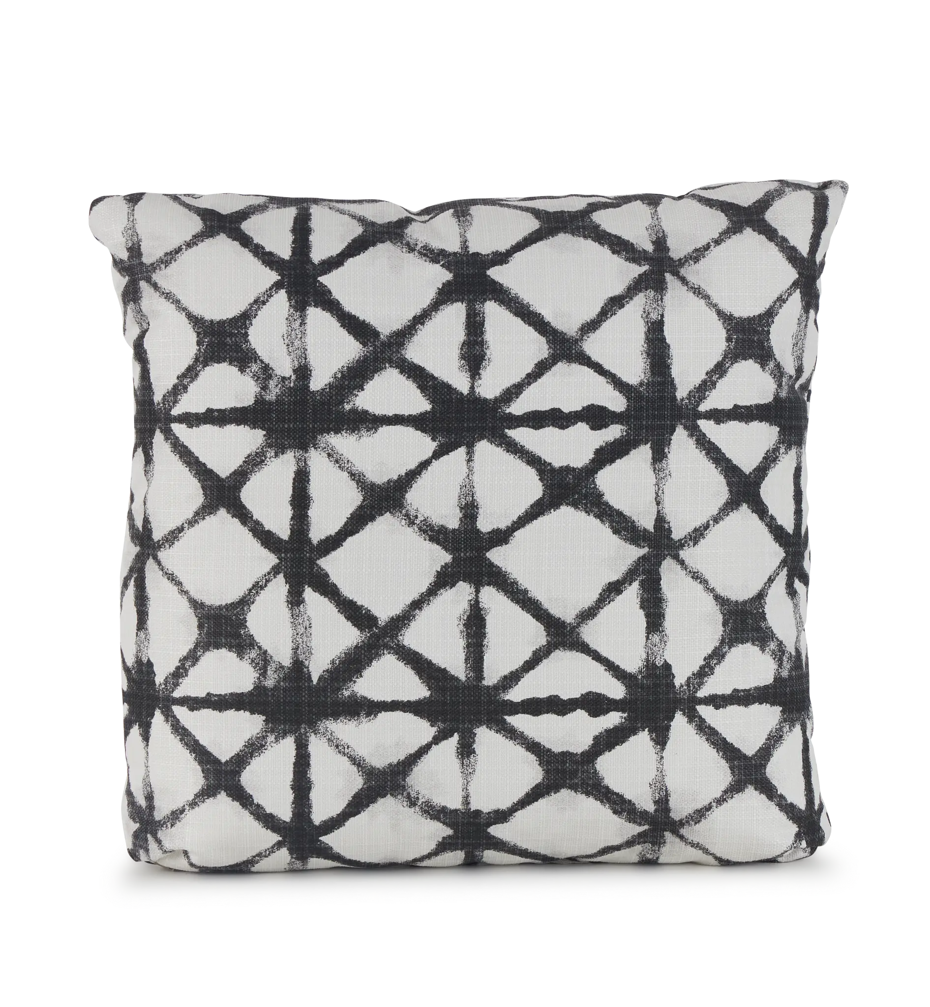 Shibori Black 18" Indoor/outdoor Square Accent Pillow Shibori Black 18" Indoor/outdoor Square Accent Pillow