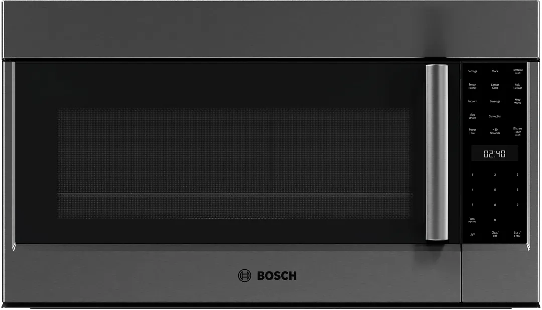 Bosch 800 Series Black 30" Over-the-range Microwave