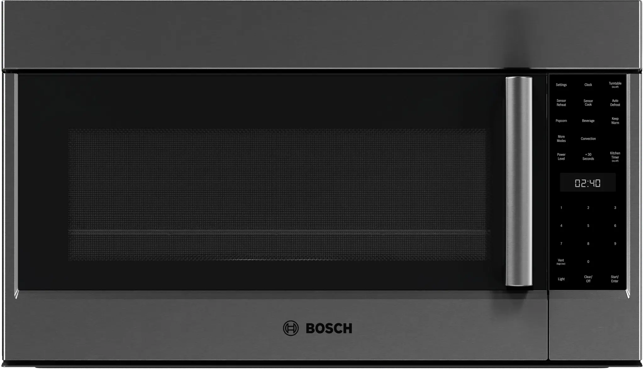 Bosch 800 Series Black 30" Over-the-range Microwave Bosch 800 Series Black 30" Over-the-range Microwave