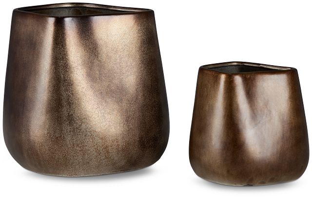 Monterey Brown Small Vase