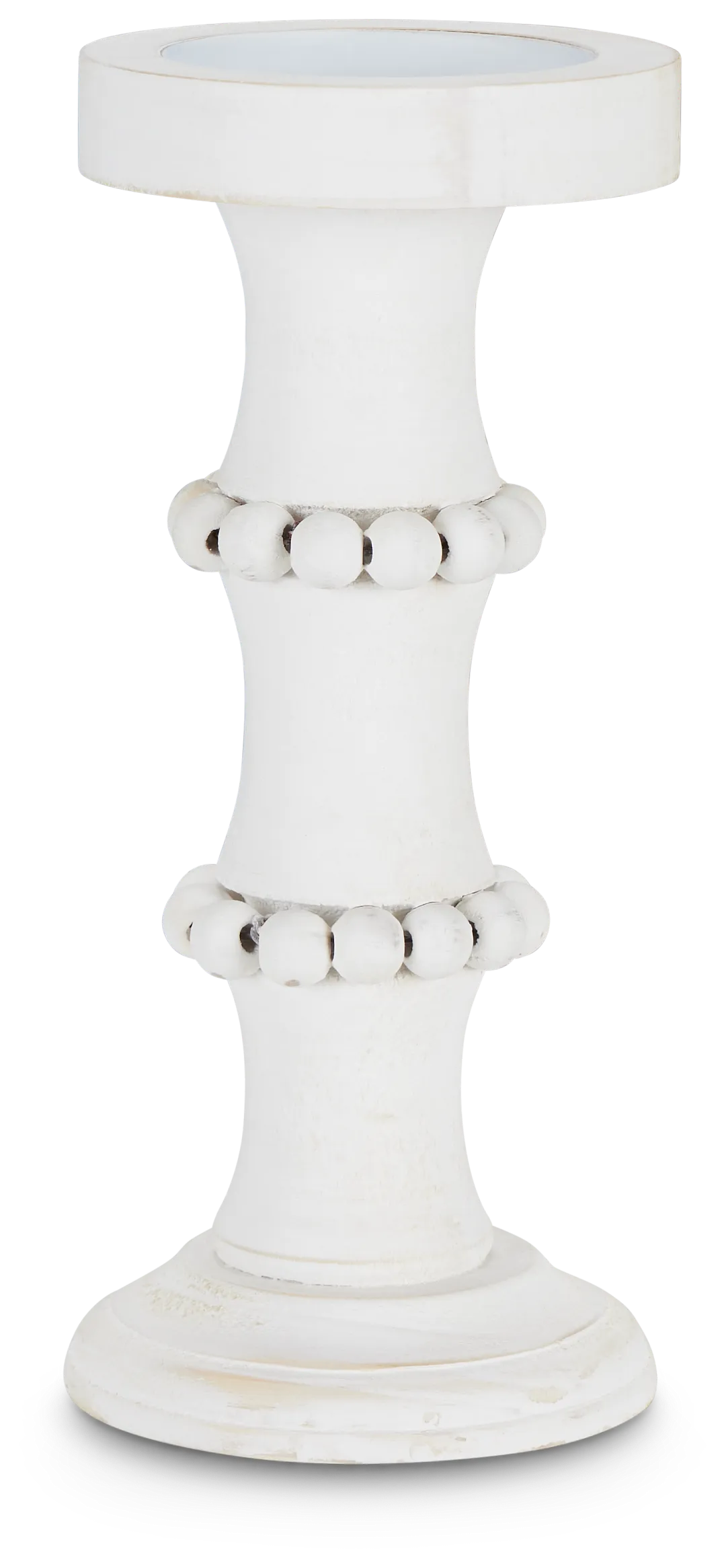 Brock White 11" Candle Holder