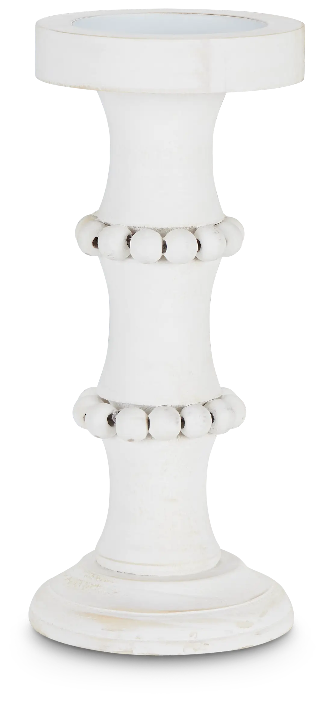 Brock White 11" Candle Holder Brock White 11" Candle Holder