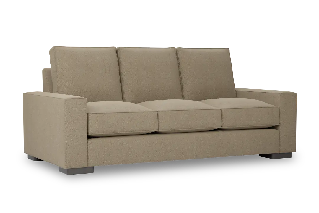 Edgewater Elite Taupe 84" Sofa W/ 3 Cushions Edgewater Elite Taupe 84" Sofa W/ 3 Cushions