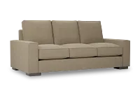 Edgewater Elite Taupe 84" Sofa W/ 3 Cushions