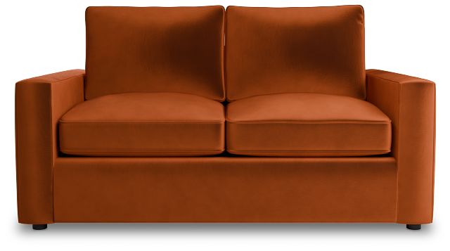 Siesta Joya Orange Fabric Loveseat