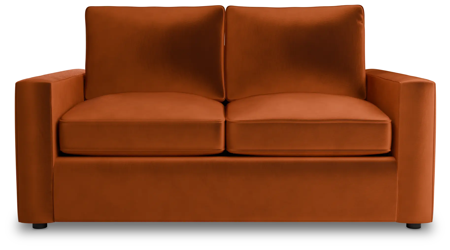 Siesta Joya Orange Fabric Loveseat Siesta Joya Orange Fabric Loveseat