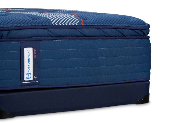 Posturepedic Elite Spring Albany 2 Soft Low-profile Mattress Set