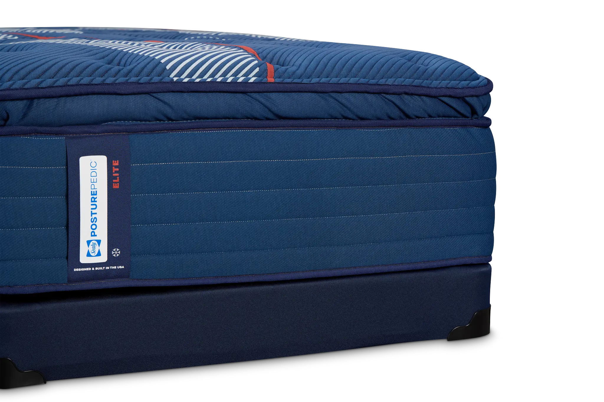 Posturepedic Elite Spring Albany 2 Soft Low-profile Mattress Set Posturepedic Elite Spring Albany 2 Soft Low-profile Mattress Set