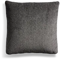 Stella 20" Dk Gray Square Accent Pillow