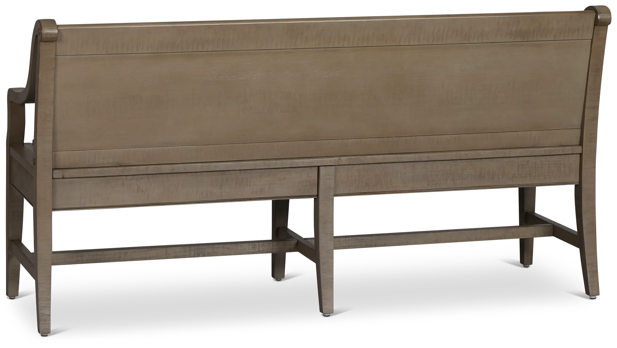 Heron Cove Light Tone Storage Dining Bench