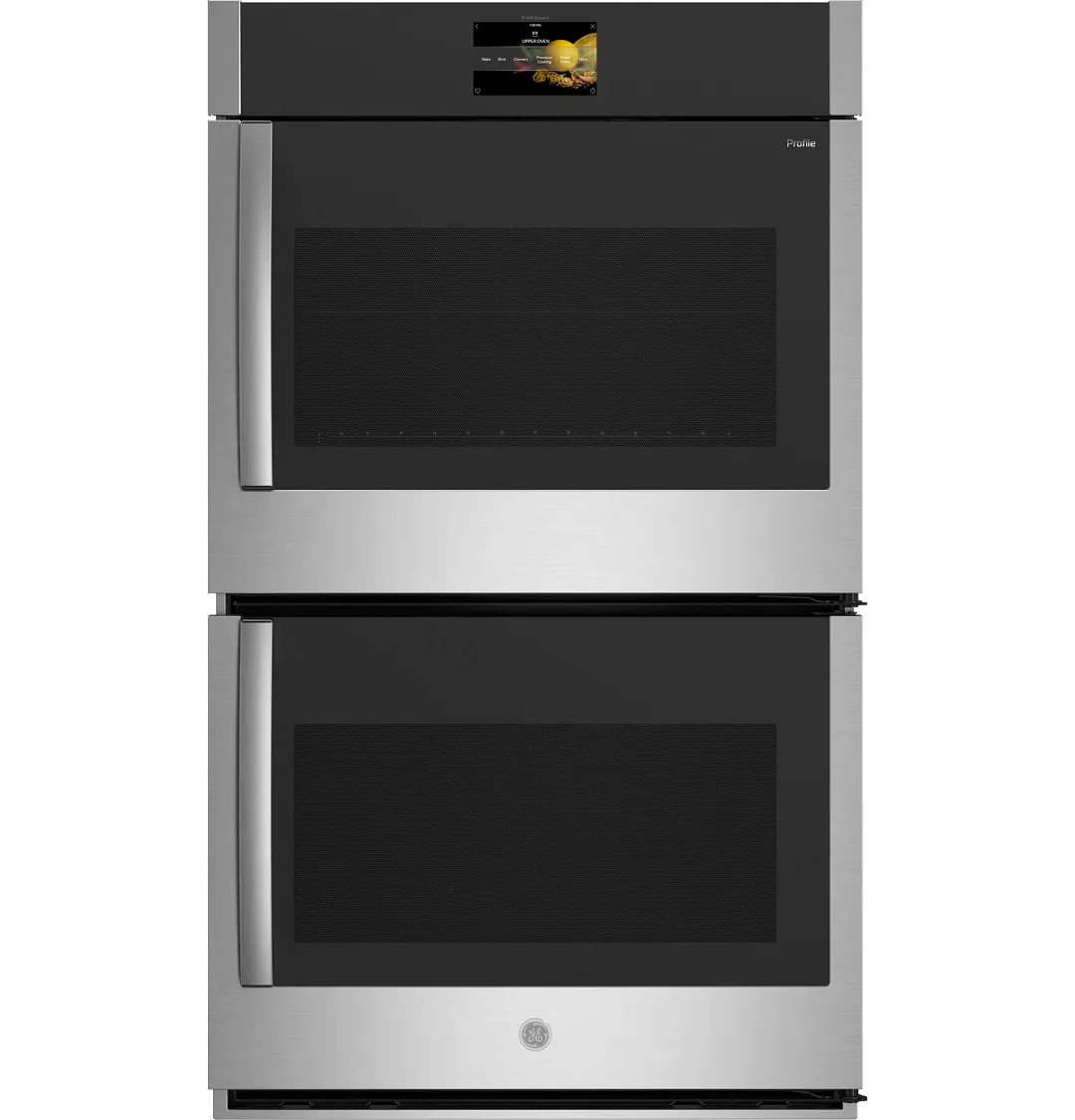 Ge Profile 700 Series Stainless Steel Rt Hinge Double Electric Oven