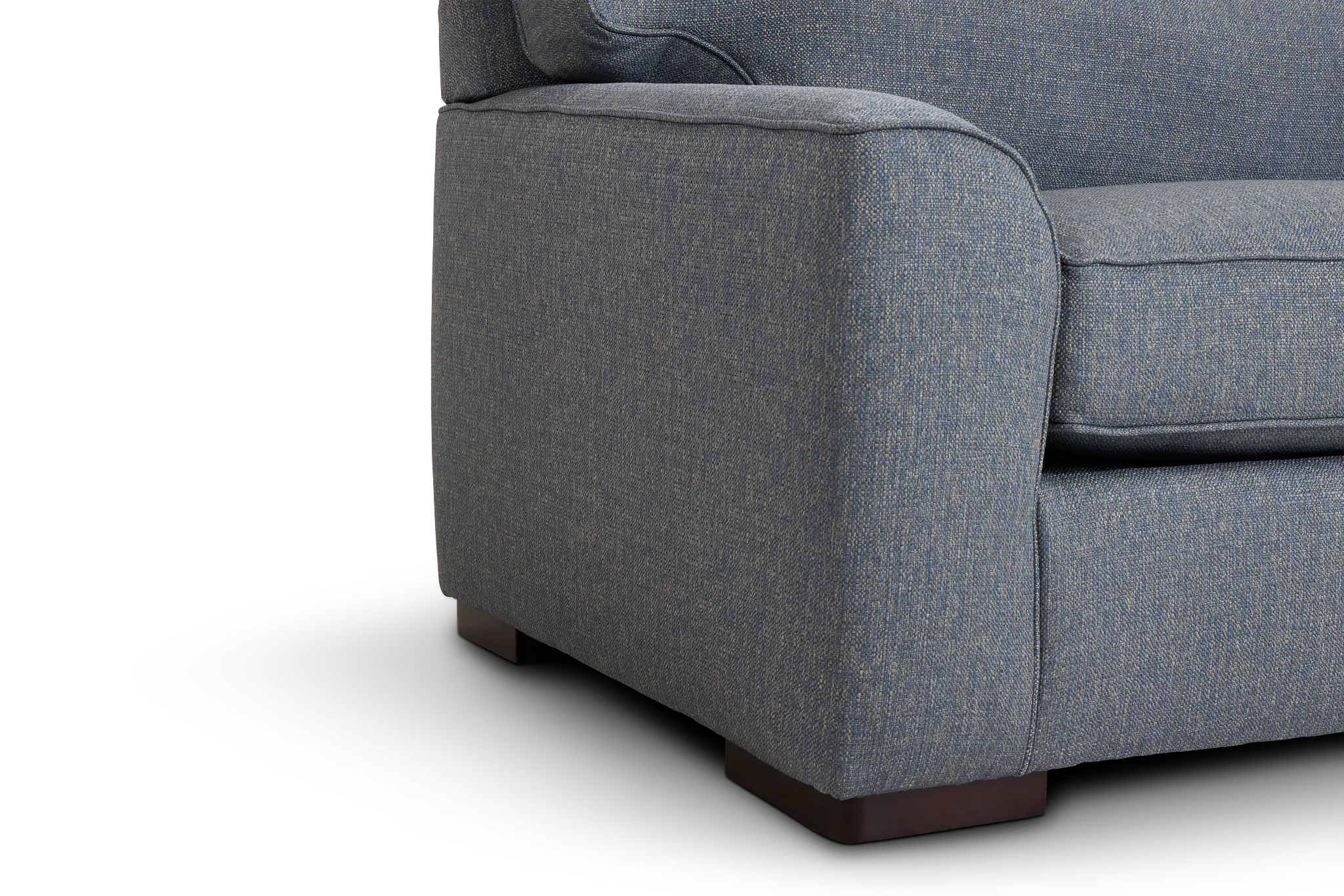 Austin Blue Fabric Innerspring Sleeper