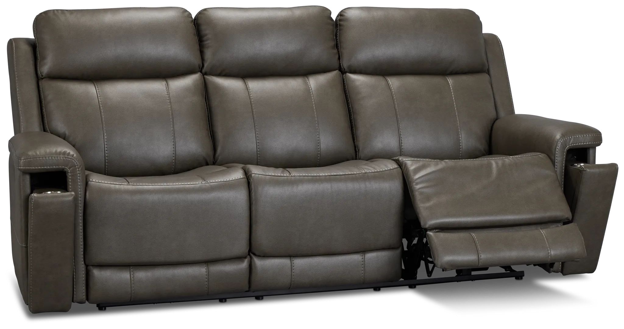 Jayden Gray Micro Power Reclining Sofa