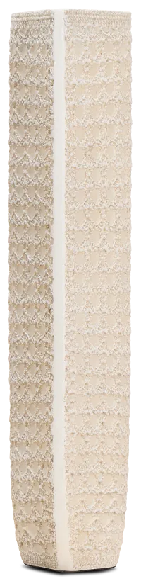 Nolie White Short Vase