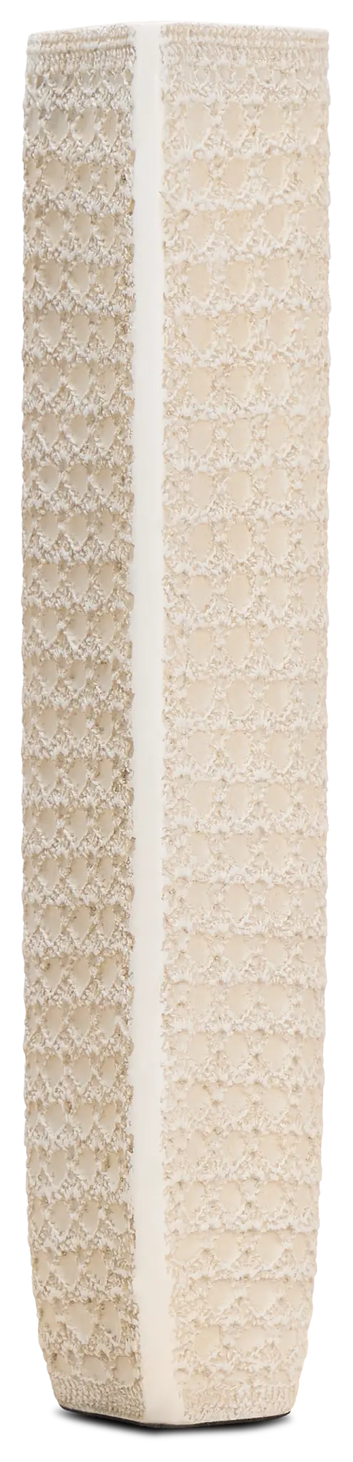 Nolie White Short Vase Nolie White Short Vase