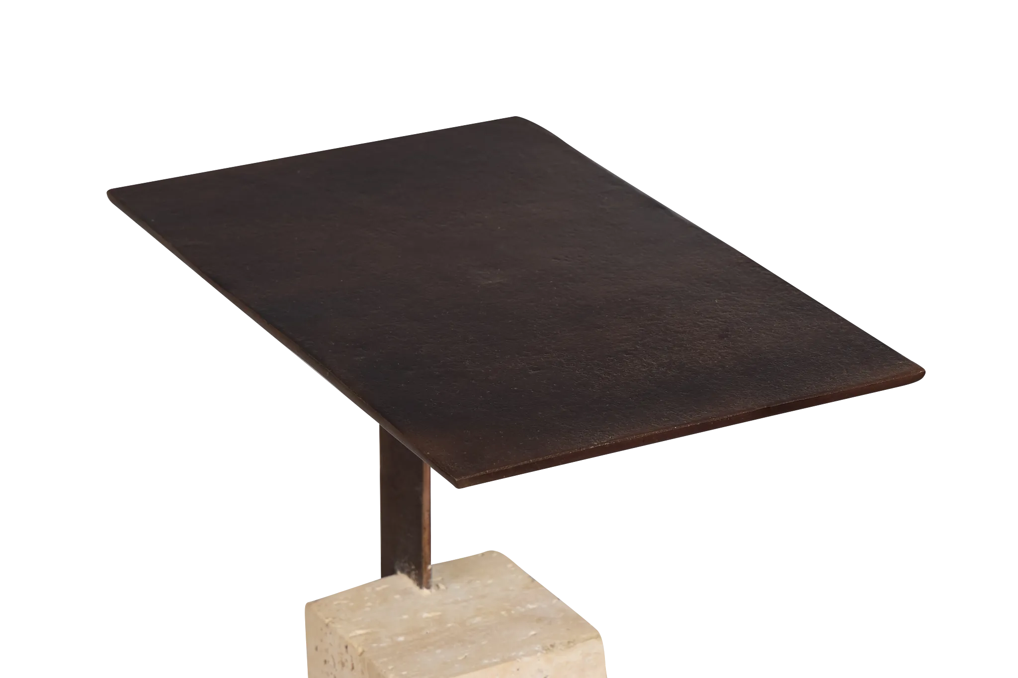 Blayne Bronze Metal Accent Table