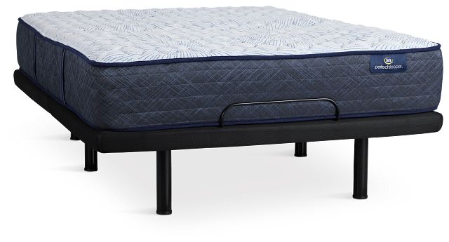 Serta Perfect Sleeper Blue Lagoon Nights Firm Plus Adjustable Mattress Set