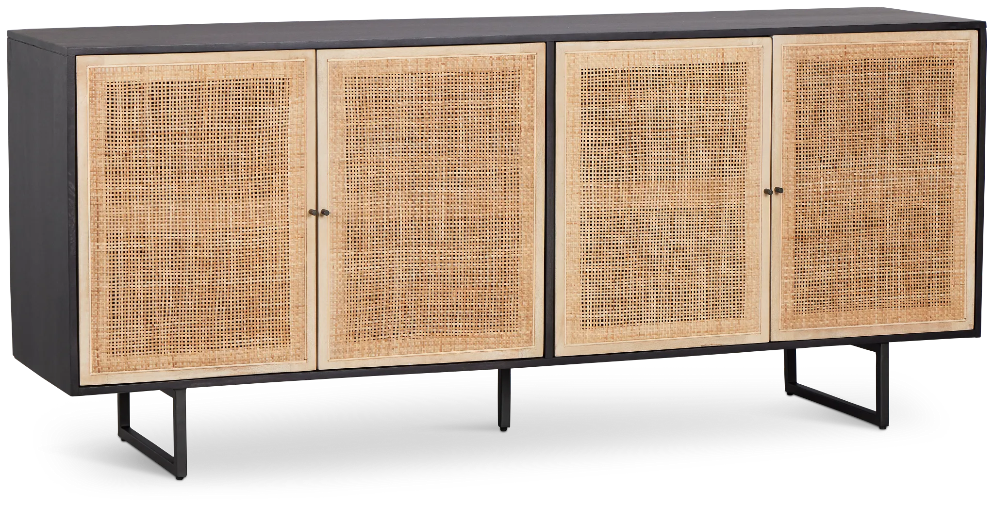 Malibu Black Credenza