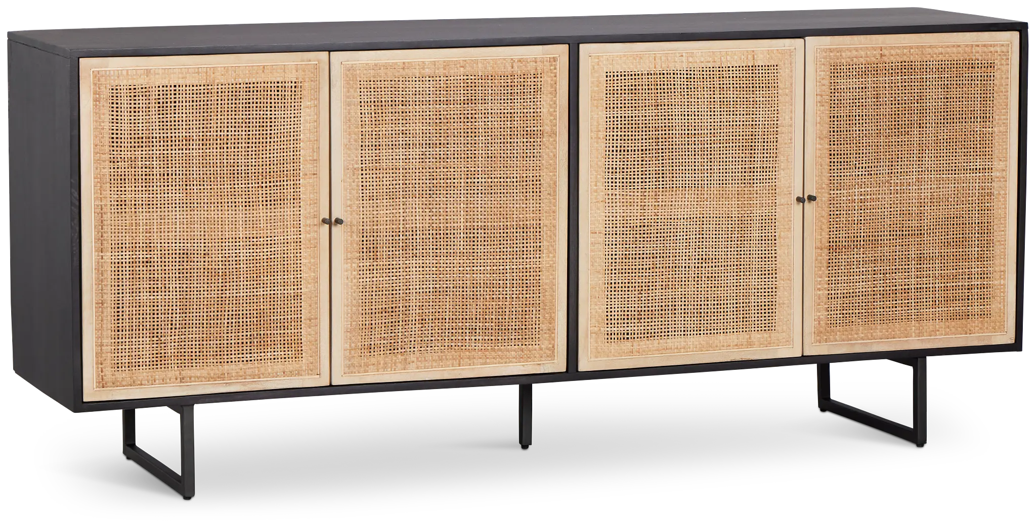 Malibu Black Credenza Malibu Black Credenza