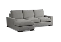 Edgewater Victory Gray Left Chaise Sectional