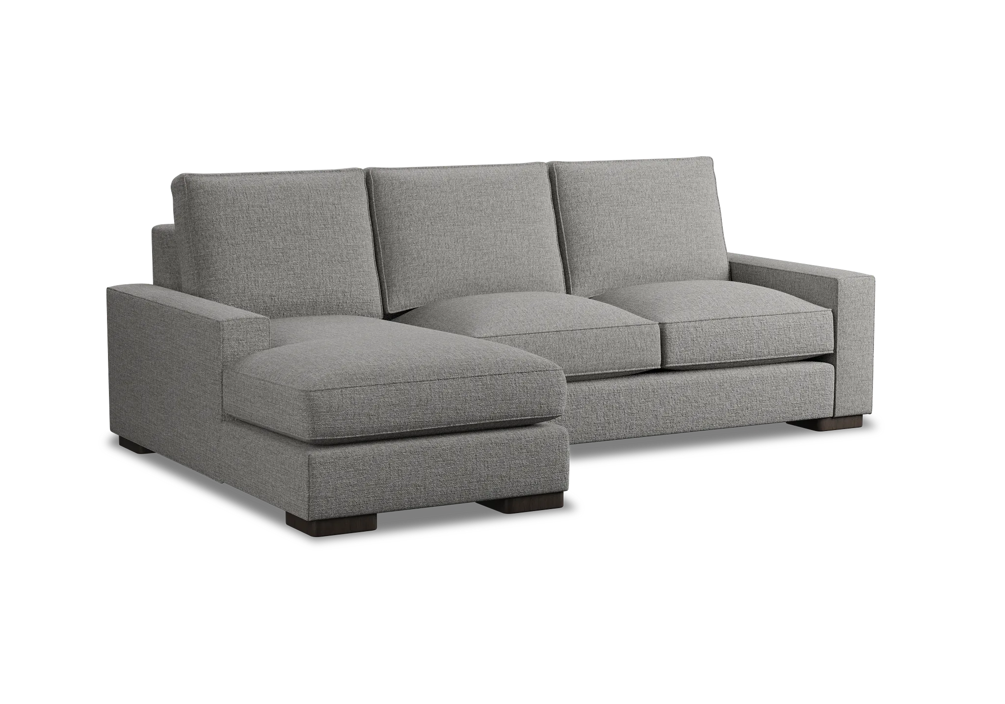 Edgewater Victory Gray Left Chaise Sectional
