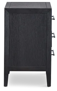 Alden Black Nightstand