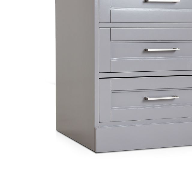 Newport Gray Drawer Cabinet