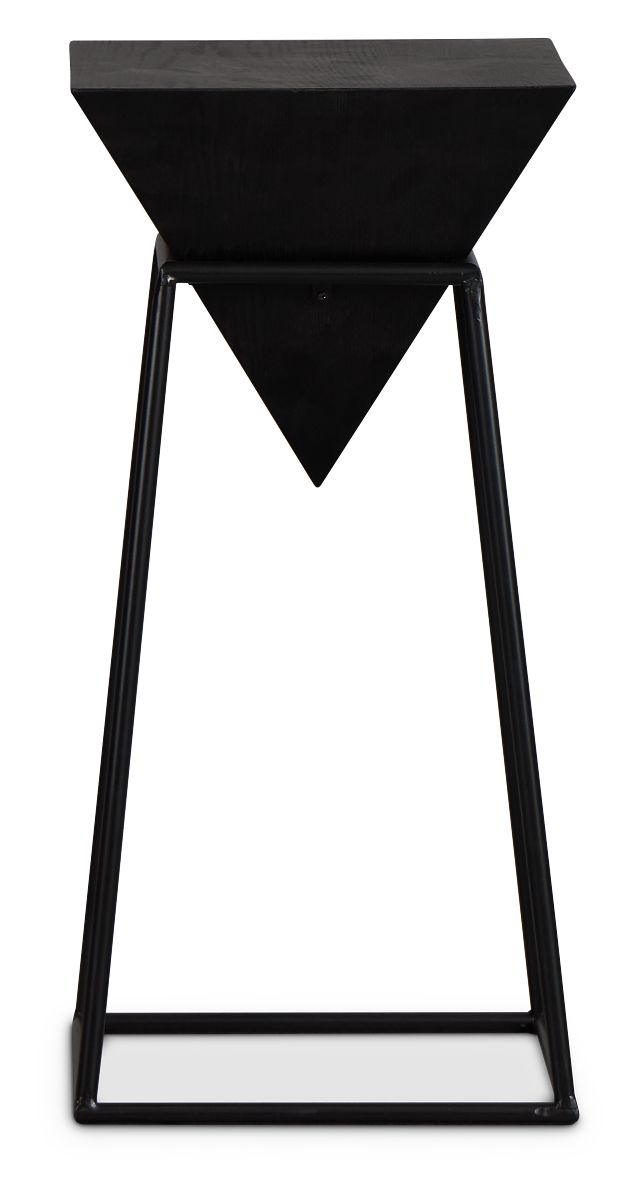 Roxy Black Accent Table