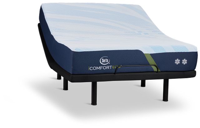 Serta Icomfort Eco F10 Medium Plus Adjustable Mattress Set